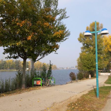 Bungalow At Lake Alte Donau Bécs Kültér fotó